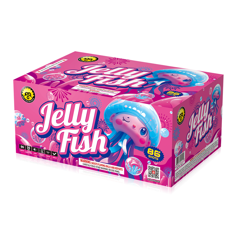 Jelly Fish 86 schoten 200G Cake MC111
