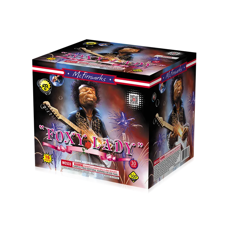 "Foxy Lady" 16 schoten 500G Cake MC533
