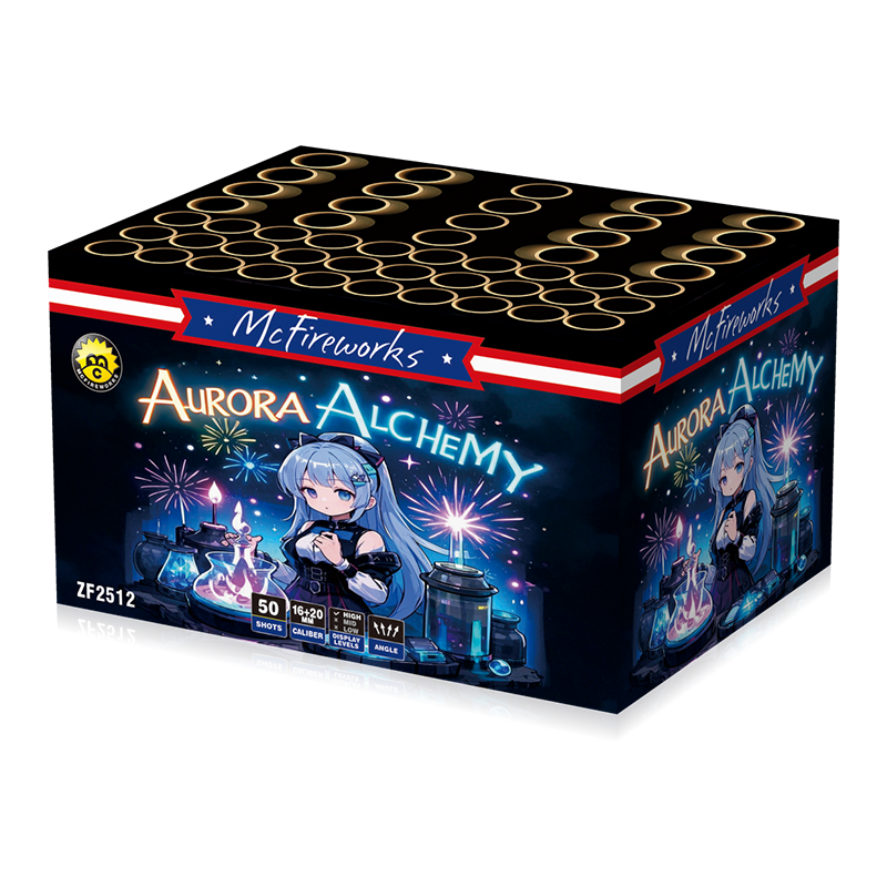 Aurora Alchemy 50 Shots Cake Zf2512 Afbeelding