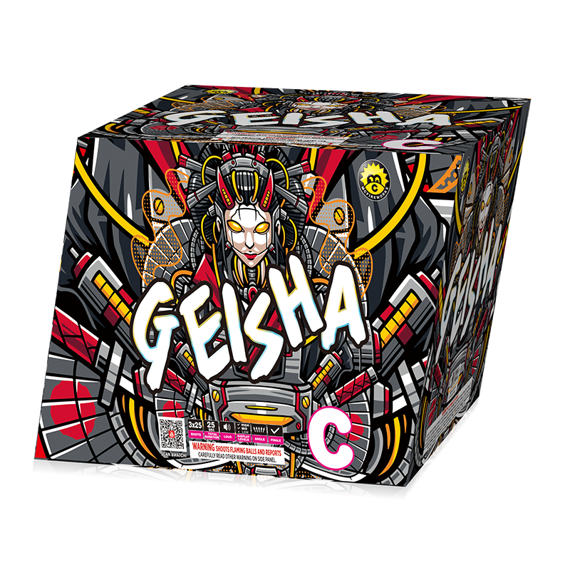 Geisha 25 schoten 500G Cake Assortment MC579