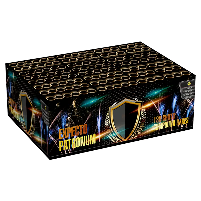Verwachto Patronum 130 SHOTS Samengestelde cake ZF0028