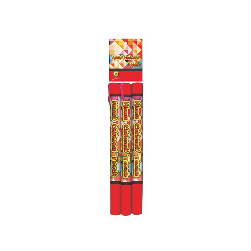 Hand kleurrijke fakkel MC1313