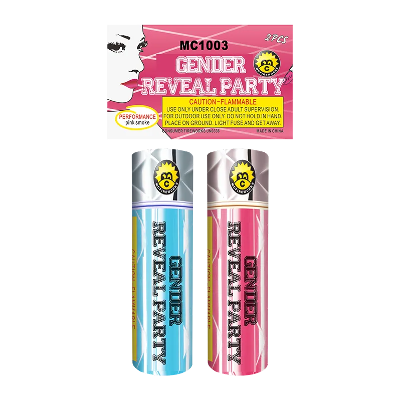 Gender onthulling Party Smoke Tube MC1003