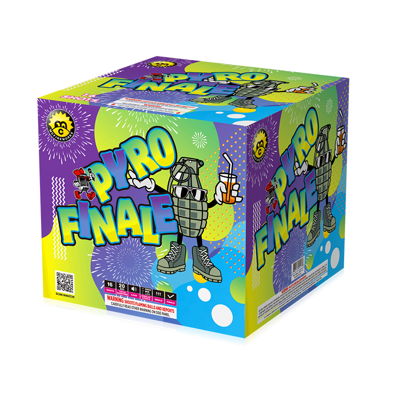 Pyro Finale 16 schoten 500G Cake Assortment MC517