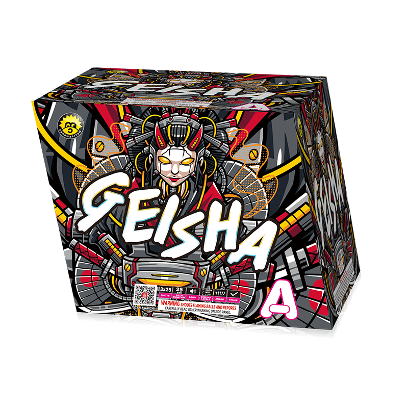 Geisha 25 schoten 500G Cake Assortment MC579