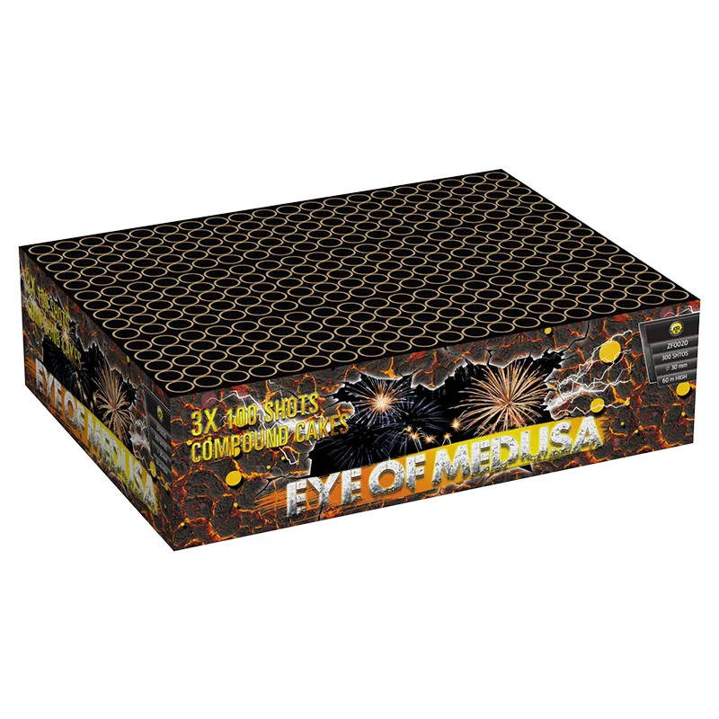 Oog van Medusa 300 shots Samengestelde cake ZF0020
