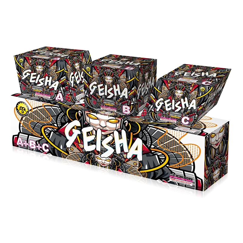 Geisha 25 schoten 500G Cake Assortment MC583