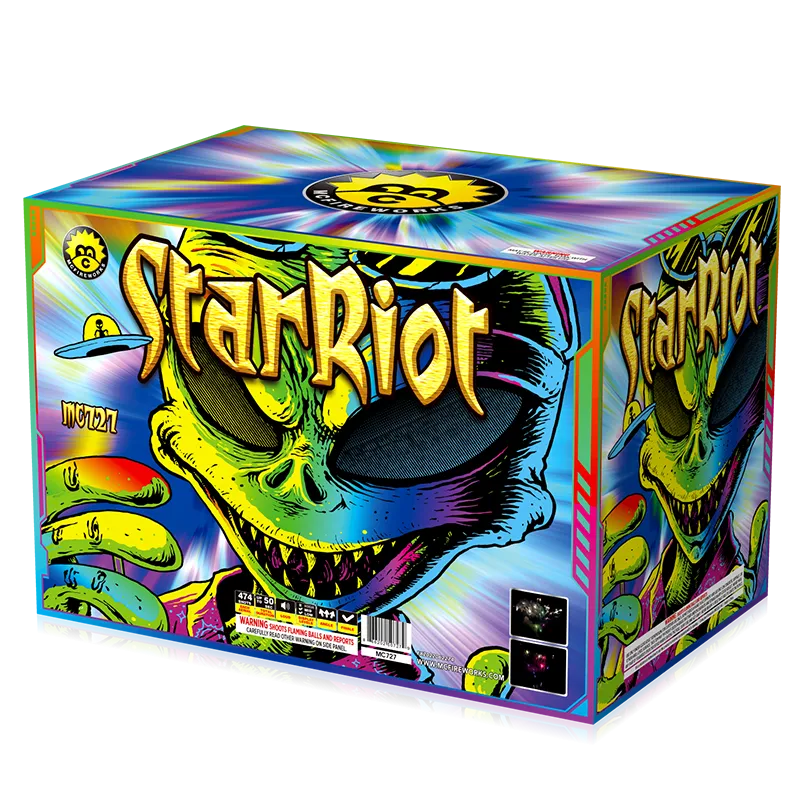 Starburst 474 schoten 500G Cake MC727
