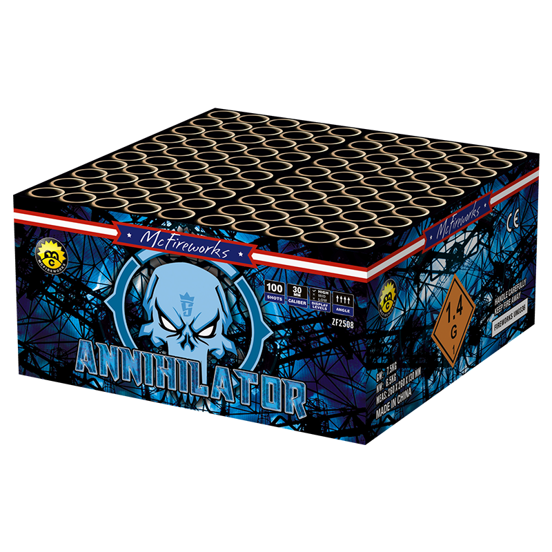 Annihilator 100 SHOTS Samengestelde cake ZF2508