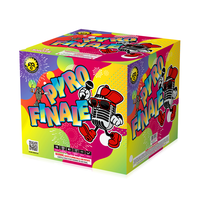 Pyro Finale 16 schoten 500G Cake Assortment MC517