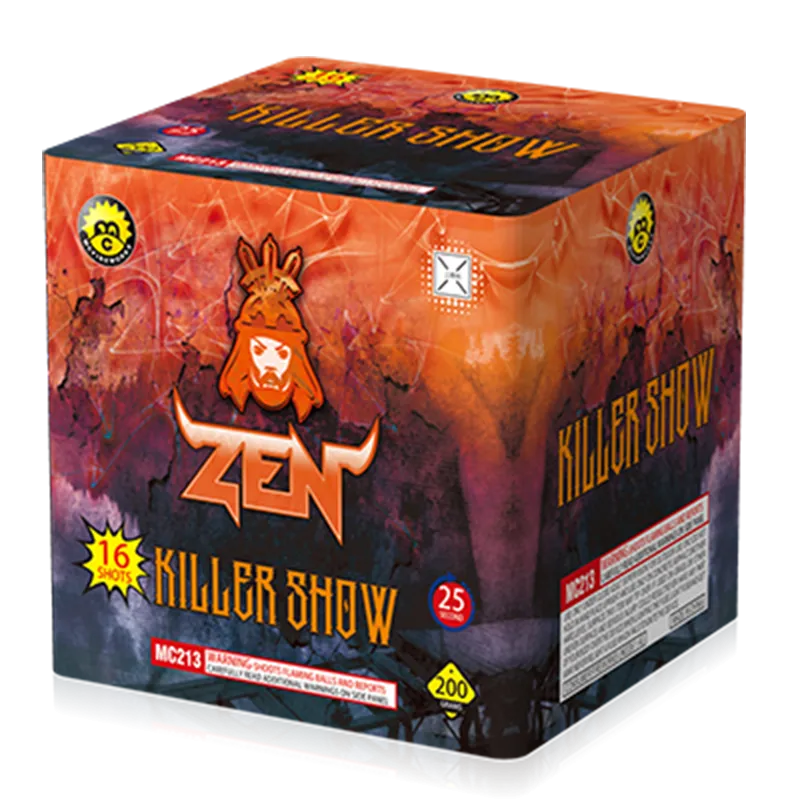 Killer Show 16 schoten 200g cake MC213