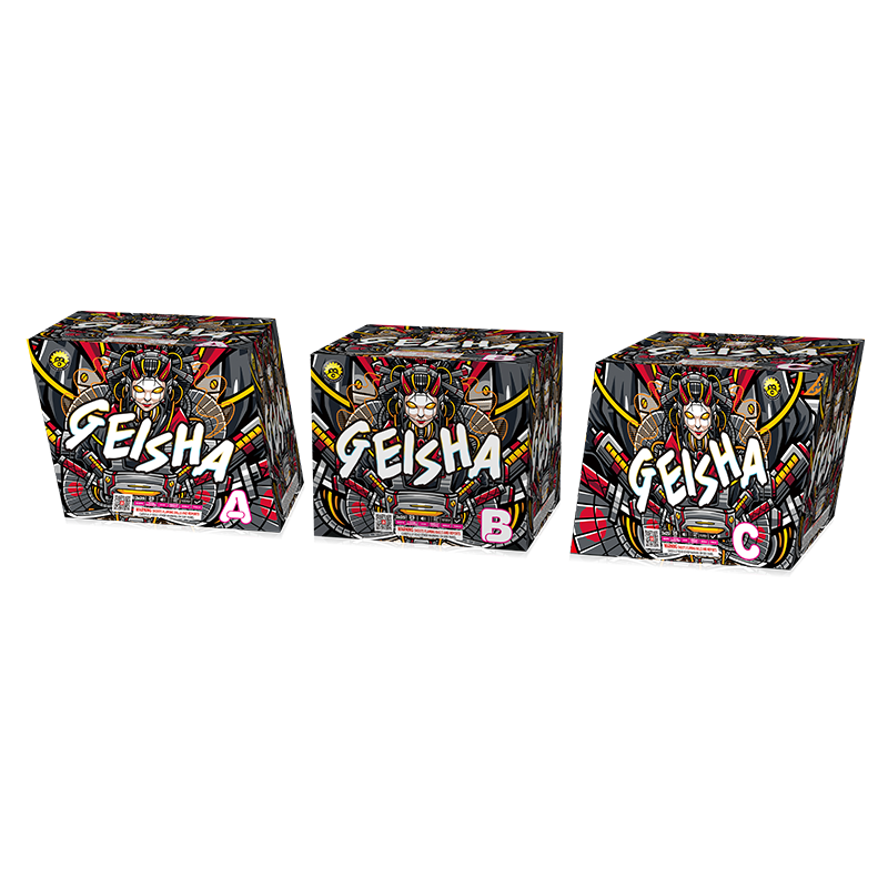 Geisha 25 schoten 500G Cake Assortment MC579