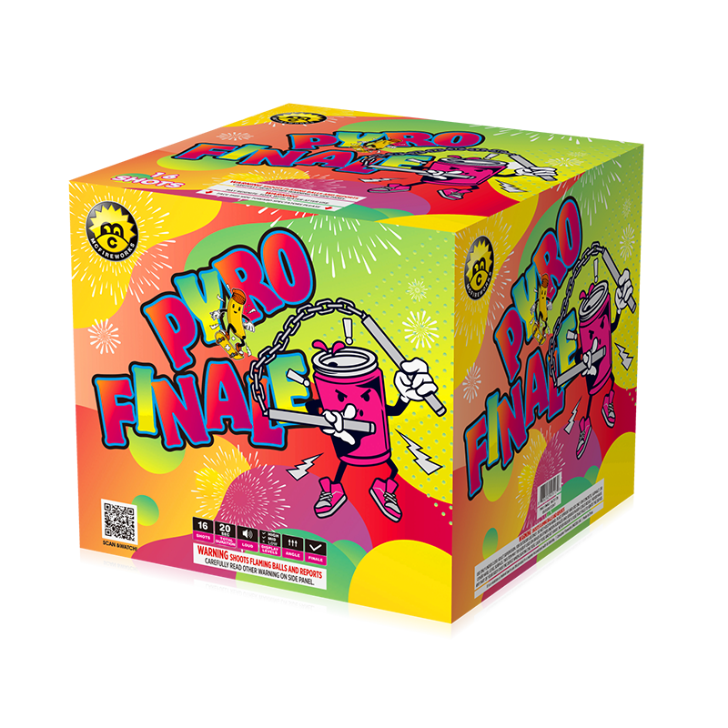 Pyro Finale 16 schoten 500G Cake Assortment MC517