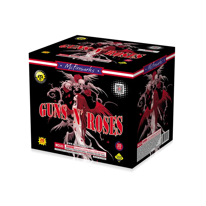Guns N 'Roses 20 schoten 500G Cake MC535