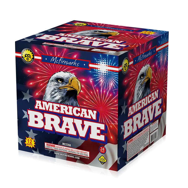 American Brave 12 shots 200g cake mc226b