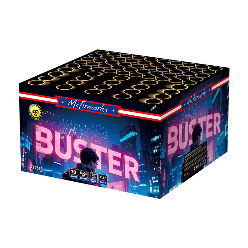 Buster 50 Shots Cake Zf2513 Afbeelding